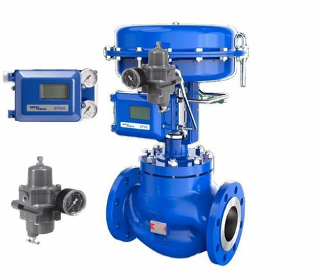 Spirax Sarco PN9000 Actuador de válvulas de control de diafragma neumático y controlador de válvula de servicio de flujo 520MD
