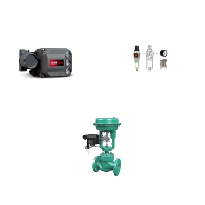 Válvula de control neumático con posicionador digital inteligente FISHER DVC6200