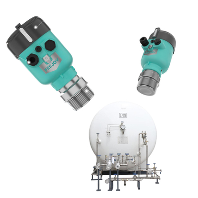 Medición del nivel del tanque de aceite con el transmisor de nivel de radar FeeJoy RRF5 de 80 GHz