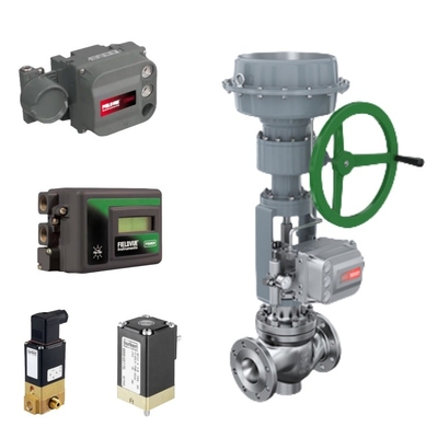 Fisher Positioner DVC6200 DVC2000 y Burkert Solenoide Valve 00047166 para la válvula de control neumático de China en stock