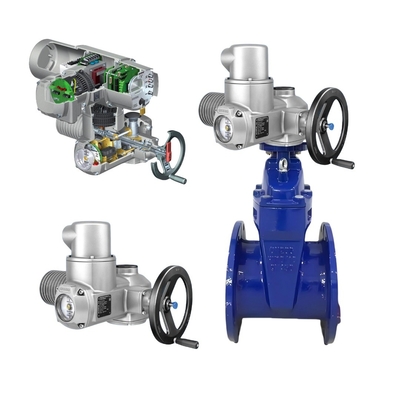 Auma SA 07.6 SA 07.2 SA16.2 Actuadores de válvulas giratorias Auma Actuador eléctrico de múltiples vueltas para servicio abierto y cerrado