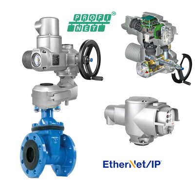 Actuador de válvulas de giro múltiple SA 07.2 SA07.6 SA10.2 SA14.2 SA16.2 SA 14.6 Actuadores eléctricos y caja de cambios GST con válvulas BAll chinas