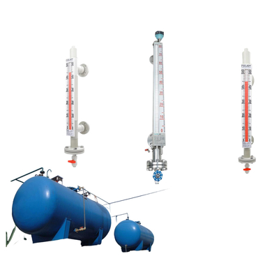 Medidor de nivel magnético FeeJoy BI de acero inoxidable para tanques de almacenamiento