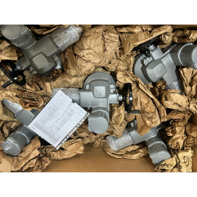Actuador eléctrico Auma SQ10.2 SQ07.2 SQ12.2 SQ14.2 SQ05.2 con unidad de control para el sector industrial