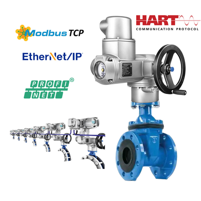 Valvas eléctricas con AUMA SQ10.2 y conexión de válvula F10 F12 Auma SQ SQR Actuador eléctrico de giro parcial SQ10.2 SQ07.2 SQ12.2 SQ14.2 SQ05.2 Para servicio abierto y cerrado