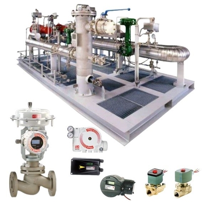 Posicionador de servicio de flujo 3200MD 520MD 3800 con actuador Spirax Sarco y válvula solenoide Asco para la producción industrial
