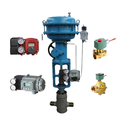 Válvula de solenoide Parker 321f35 con posicionador de válvulas Masoneilan SVI2 adecuado para energía eléctrica