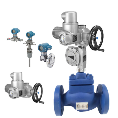 Actuador eléctrico Auma nuevo y original para válvula Spiraxsarco con medidor de flujo de la serie Rosemount 3144P para la industria del petróleo y el gas