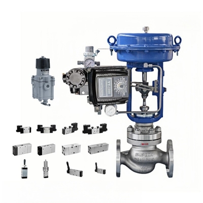 Válvula de control de flujo automático de rotor YT-1000R posicionador de válvula electro-neumático y regulador de filtros Fisher 67C 67CFR 67CFSR