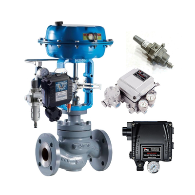Válvula de control de flujo automático de rotor YT-1000R posicionador de válvula electro-neumático y regulador de filtros Fisher 67C 67CFR 67CFSR