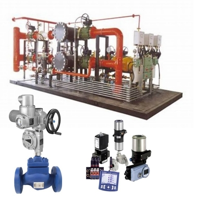 Grigio Nuevo Auma Actuador Eléctrico para Blue Spirax Sarco Control de la válvula de bola y Burkert Soleniod válvula en el petróleo y el gas