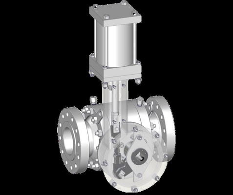 Válvulas de control neumáticos VRG Válvula de control rotativa lineal Fisher DVC6200 posicionador de válvulas para aplicaciones de control de gas natural