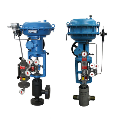 Válvula de control accionada neumáticamente VRG VGP-100 Valve Gas Positioner Controller personalizado para la industria del gas natural