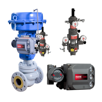 Válvula de control accionada neumáticamente VRG VGP-100 Valve Gas Positioner Controller personalizado para la industria del gas natural
