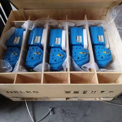 Stock Neles Serie K Switch de límite de doble acción B1 Valmet Tipo de pistón Cuarta vuelta Actuadores neumáticos con válvula de bola