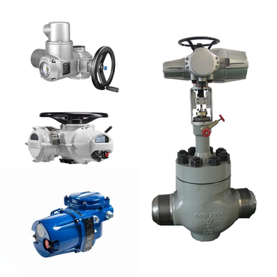 Fabrica de válvulas de control de flujo axial eléctricas A2000 Customizado OEM Rotork Auma Limitorque Controlador de actuador de válvula eléctrica