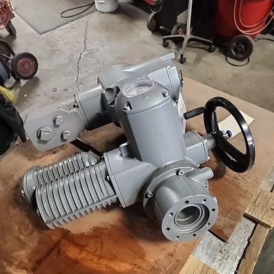 Válvula de flujo axial eléctrica A2000 de China Fabricante OEM AUMA Actuador de válvula eléctrica Válvula de control eléctrica de aceite y gas