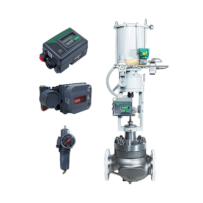 Regulador de filtro de aire Controlador de válvula digital DVC2000 DVC6200 Fisher Posicionador de válvula de control neumático de asiento único Precio