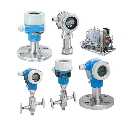 Alta precisión E+H Aire líquido Industrial Sensor de presión digital cerámica Endress+Hauser PMC71 PMC51 Transmisor de presión 4-20MA