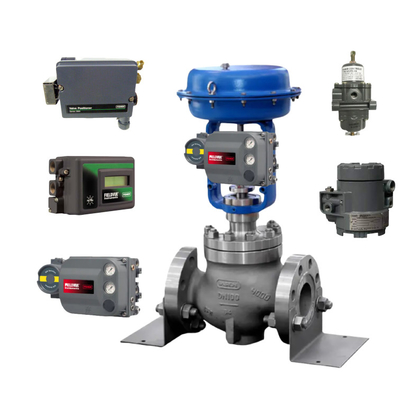 Nueva válvula de control y posicionador FISHER DVC2000/DVC6200 Actuador neumático Spirax PN9000 y otras piezas de válvula