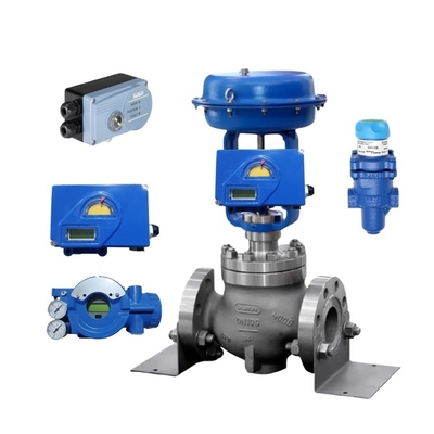 Válvulas de control neumáticos posicionador FOXBORO y posicionador Burkert