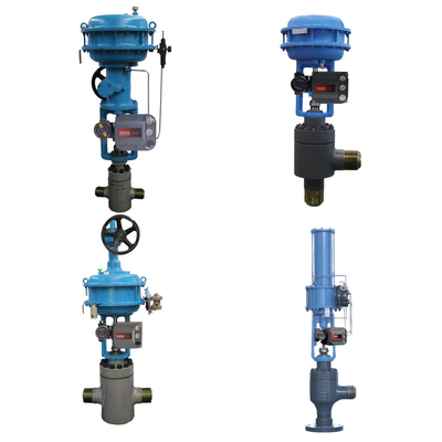Fabricante de válvula de control de inyección de gas neumática personalizada Fisher de simple y doble efecto con retroalimentación DVC6200 Posicionador de válvula
