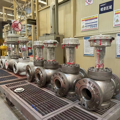 Posicionador Electroneumático Samson 3730-3 HART China Válvula de Control de Baja Temperatura Personalizada para Petroquímica de GNL