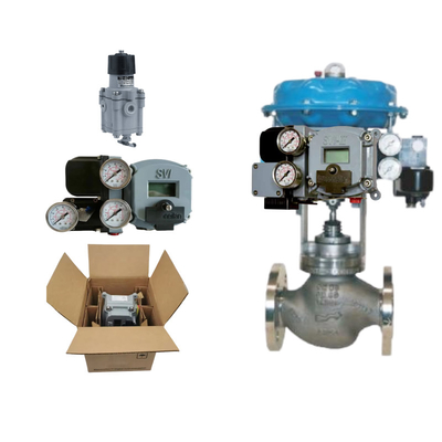 China válvula de control del diafragma neumático personalizado de Baker Hughes Valve Posirioner 78-40 regulador de aire de Masoneilan válvulas de control