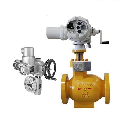 Original WUZHONG A2000 Valva de flujo axial eléctrica personalizada Auma Actuador GS Cajas de engranajes de giro parcial SA Actuadores de giros múltiples