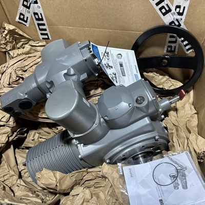 Original WUZHONG A2000 Valva de flujo axial eléctrica personalizada Auma Actuador GS Cajas de engranajes de giro parcial SA Actuadores de giros múltiples
