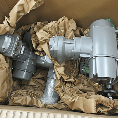 Original WUZHONG A2000 Valva de flujo axial eléctrica personalizada Auma Actuador GS Cajas de engranajes de giro parcial SA Actuadores de giros múltiples