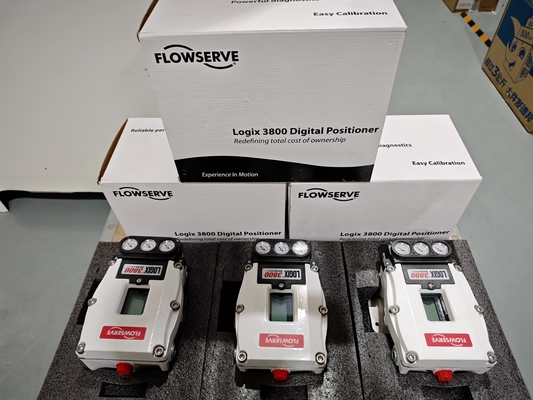 Posicionadores digitales de válvulas industriales Flowserve Logix 3800 Válvula de control de regulación de agua de alimentación auxiliar para central eléctrica
