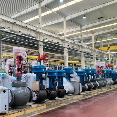 Posicionadores digitales de válvulas industriales Flowserve Logix 3800 Válvula de control de regulación de agua de alimentación auxiliar para central eléctrica