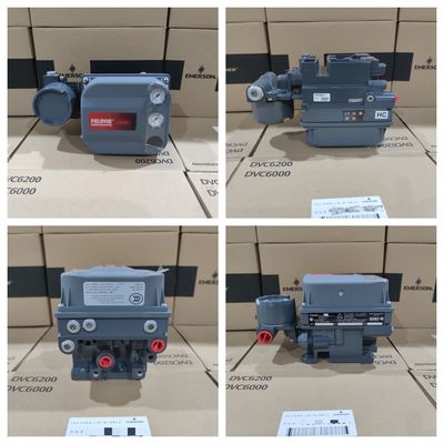 Válvula de control digital neumática china con posicionador de válvula Fisher DVC6200 con regulador de filtro 67CFR
