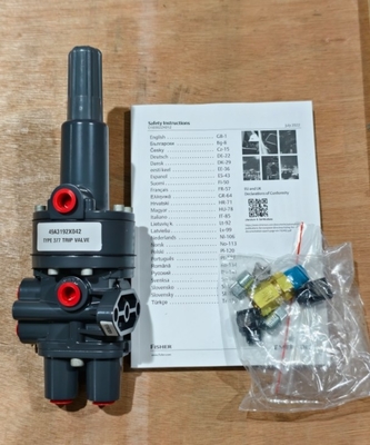 Válvula de control de marca china con Fisher DVC6200 posicionador de válvula Fisher 377 válvula de viaje Solso SB interruptor de límite