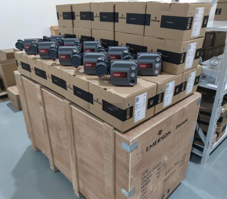 Válvula de control digital neumática china con posicionador de válvula Fisher DVC6200 con regulador de filtro 67CFR