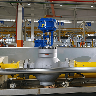 China SUPCON Válvula de Control de Asiento Simple de Fuelle Neles ND7000 ND9000 Valmet Posicionadores de Válvula Inteligentes Smart con HART