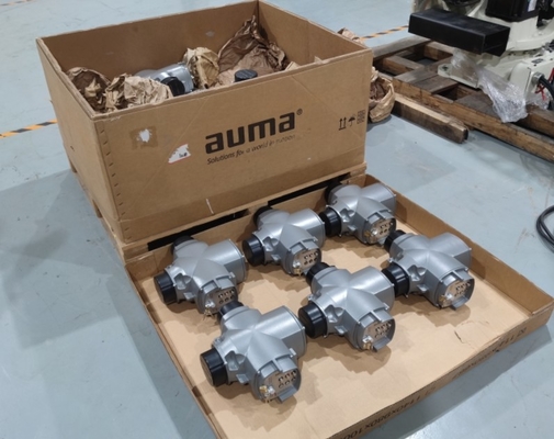 Actuadores de válvulas eléctricas AUMA SQ y SQR SQREx con controles de Auma AC AM para válvulas de control de ángulo de alta presión chinas