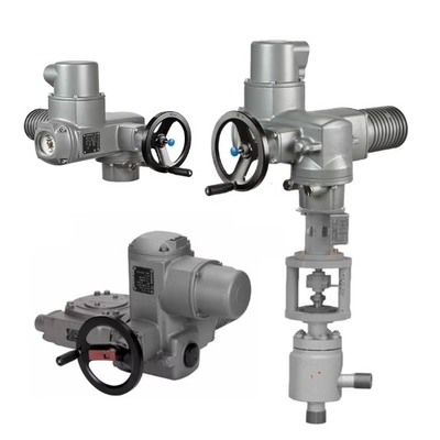 Actuadores de válvulas eléctricas AUMA SQ y SQR SQREx con controles de Auma AC AM para válvulas de control de ángulo de alta presión chinas
