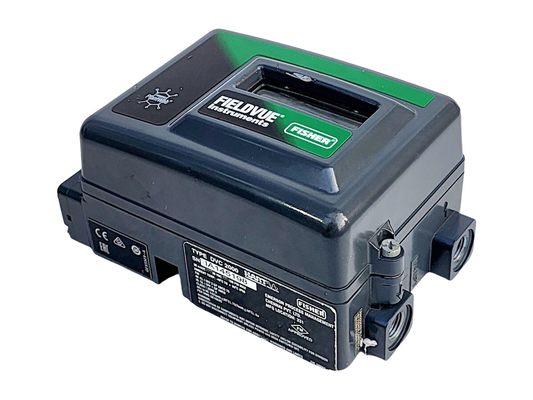 Válvula de control de diafragma neumática de alta temperatura personalizada Fisher DVC2000 Posicionadores de controlador de válvula digital
