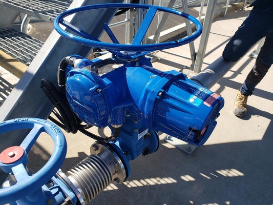 Actuador de válvulas eléctricas de Flowserve Limitorque Serie MX QX Personalizado China Control de flujo de válvulas industriales de múltiples vueltas y cuartos de vuelta