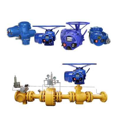 Actuador de válvulas eléctricas de Flowserve Limitorque Serie MX QX Personalizado China Control de flujo de válvulas industriales de múltiples vueltas y cuartos de vuelta