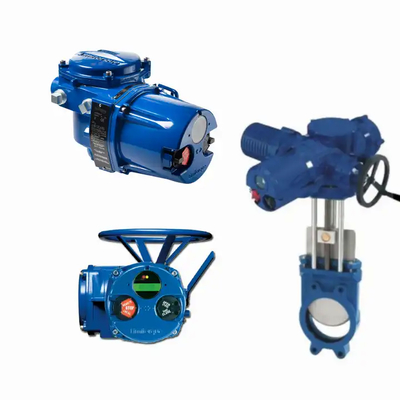 Fábrica de válvulas de control de flujo de presión de aire eléctrica china, personalizadas, Flowserve Limitoque MX QX, actuador de válvula eléctrica inteligente