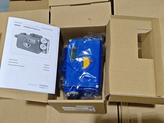 Posicionador de válvula de control inteligente Foxboro SRD960 SRD991 SRD996 SRD998 Proveedor de stock personalizado China Válvula de control neumática