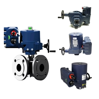 Actuadores eléctricos ROTORK ROMpak con válvula de control de marca china válvula de tres vías