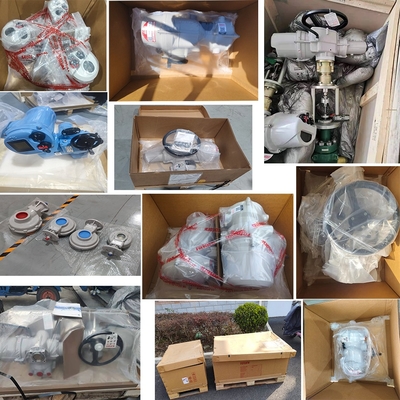 Actuadores eléctricos ROTORK ROMpak con válvula de control de marca china válvula de tres vías