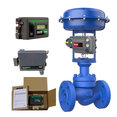 Para el fabricante chino de válvulas de control Wuzhong Válvula de control neumática y posicionador Fisher DVC2000 DVC6200 3582I
