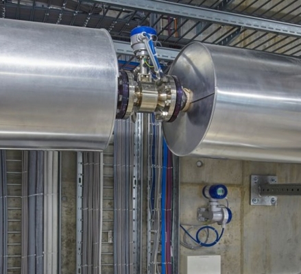 Krohne OptiSwirl 4200 Medidor de flujo de vórtice de gas líquido Medidor de flujo de vórtice