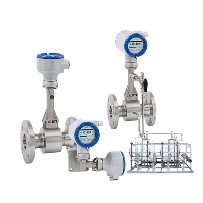 Krohne OptiSwirl 4200 Medidor de flujo de vórtice de gas líquido Medidor de flujo de vórtice