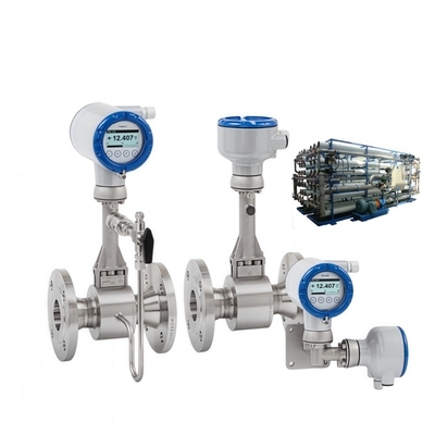 Krohne OptiSwirl 4200 Medidor de flujo de vórtice de gas líquido Medidor de flujo de vórtice